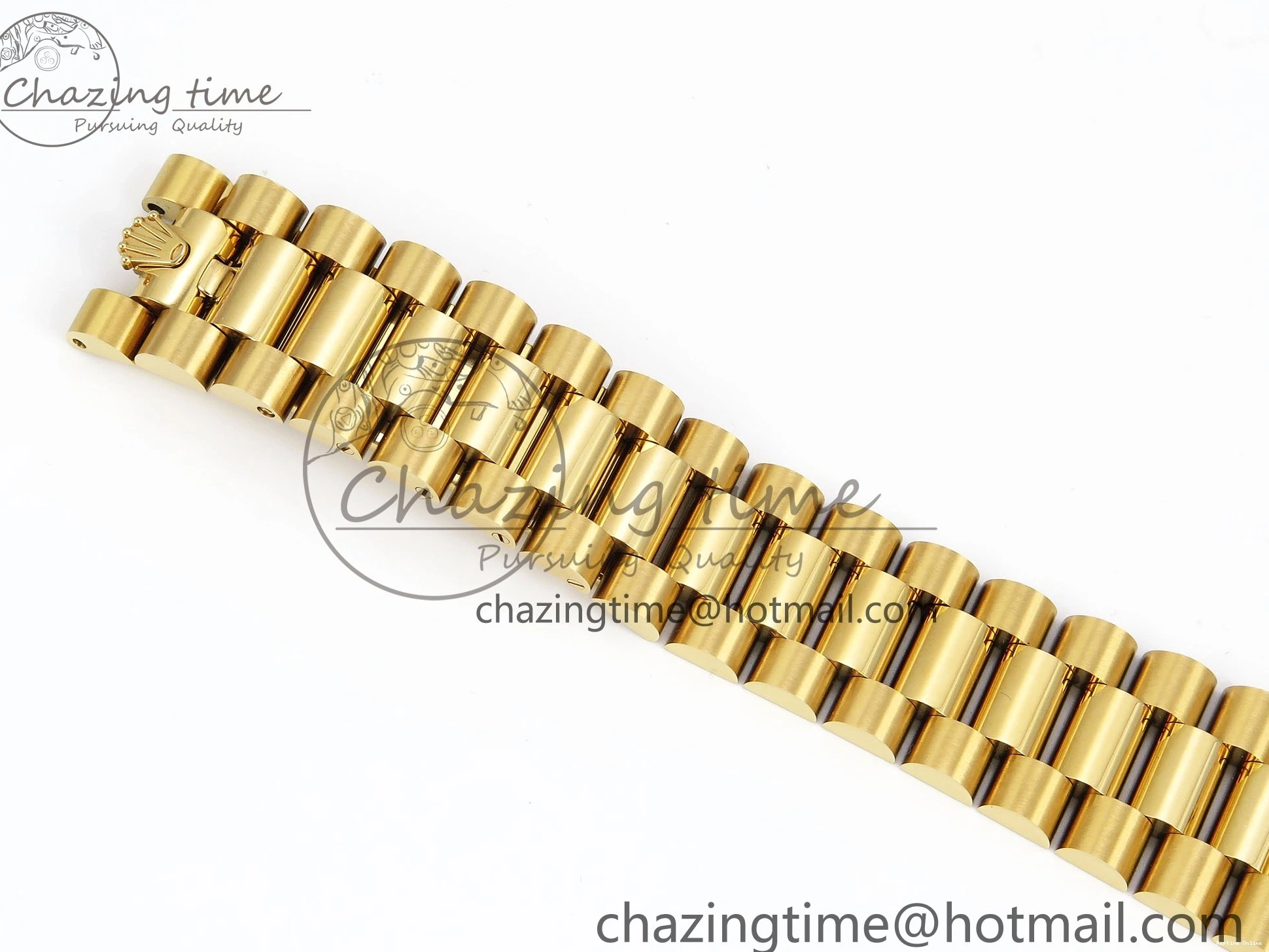 0121 StreetReady Day Date 36 YG TWSF Best Edition YG Diamonds Dial on YG Bracelet A 1616